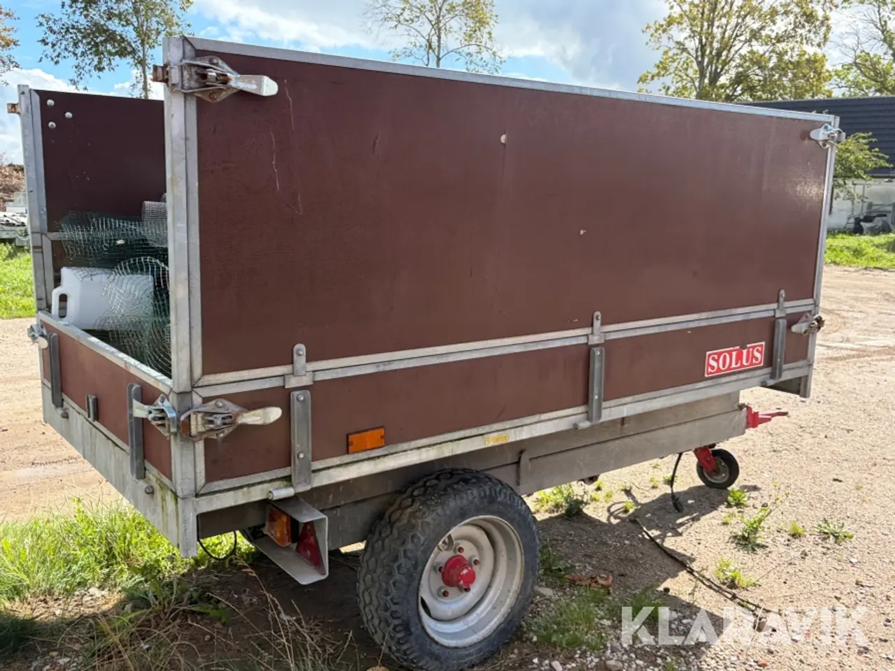 Billede 4 - Tiptrailer Solus 20.2 med hydraulisk tip