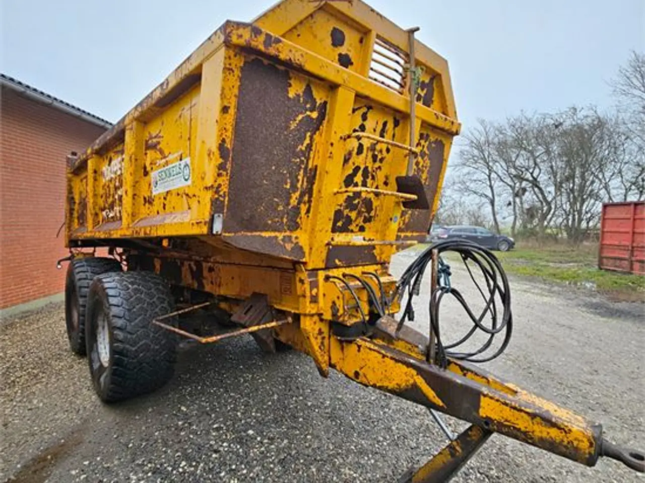 Billede 3 - ABC 23 tons - Morsø tipvogn / Dump trailer