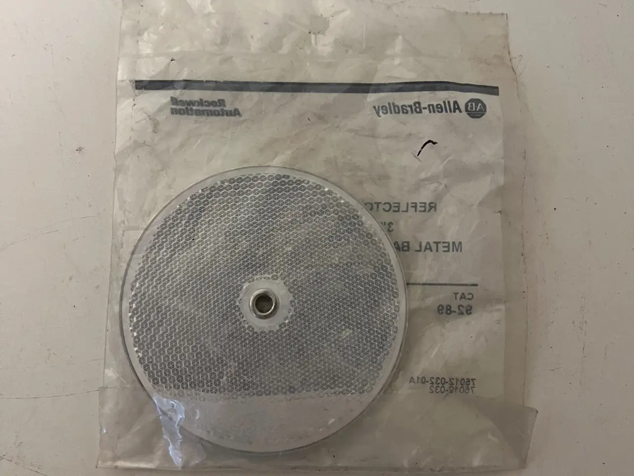 Billede 2 - Allen‑Bradley 92‑89 Reflector 3" Dia Metal Backed