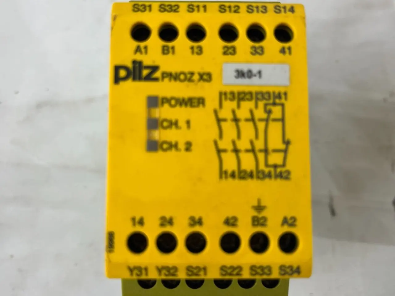 Billede 2 - Pilz PNOZ X3 sikkerhedsrelæ 24VAC/DC 230VAC Stop