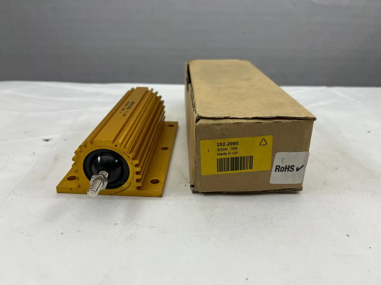 Billede 4 - ARCOL HS300 75R J 300W 75 Ohm Wirewound Chassis