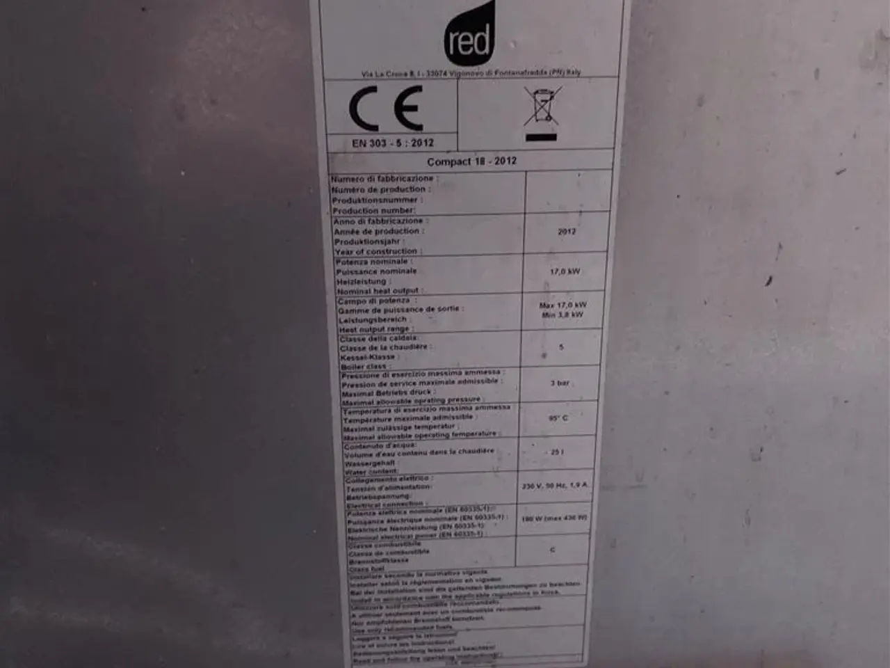 Billede 4 - - - - Træpillefyr Baxi Compact 18