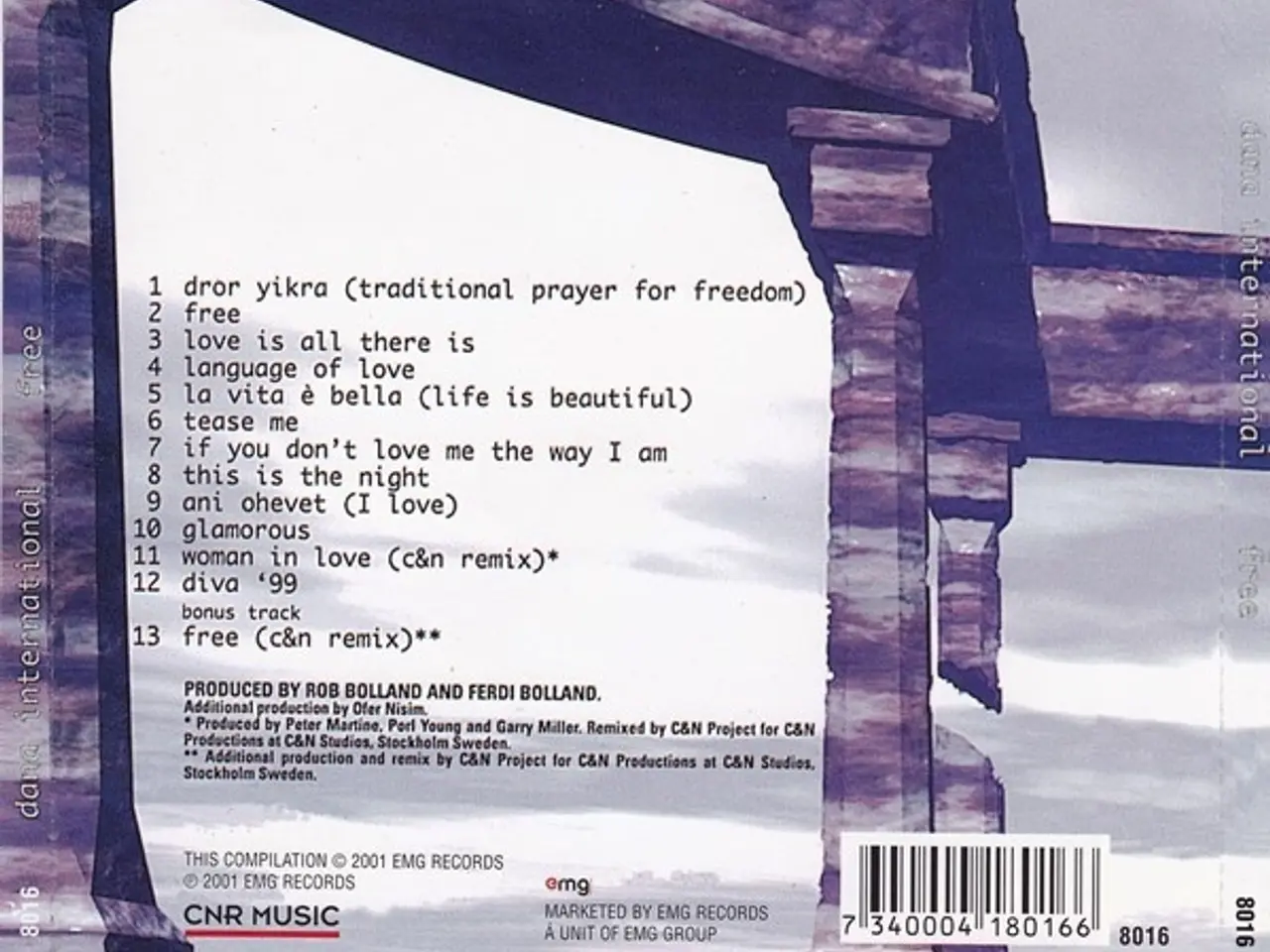 Billede 2 - Dana International – Free – CD