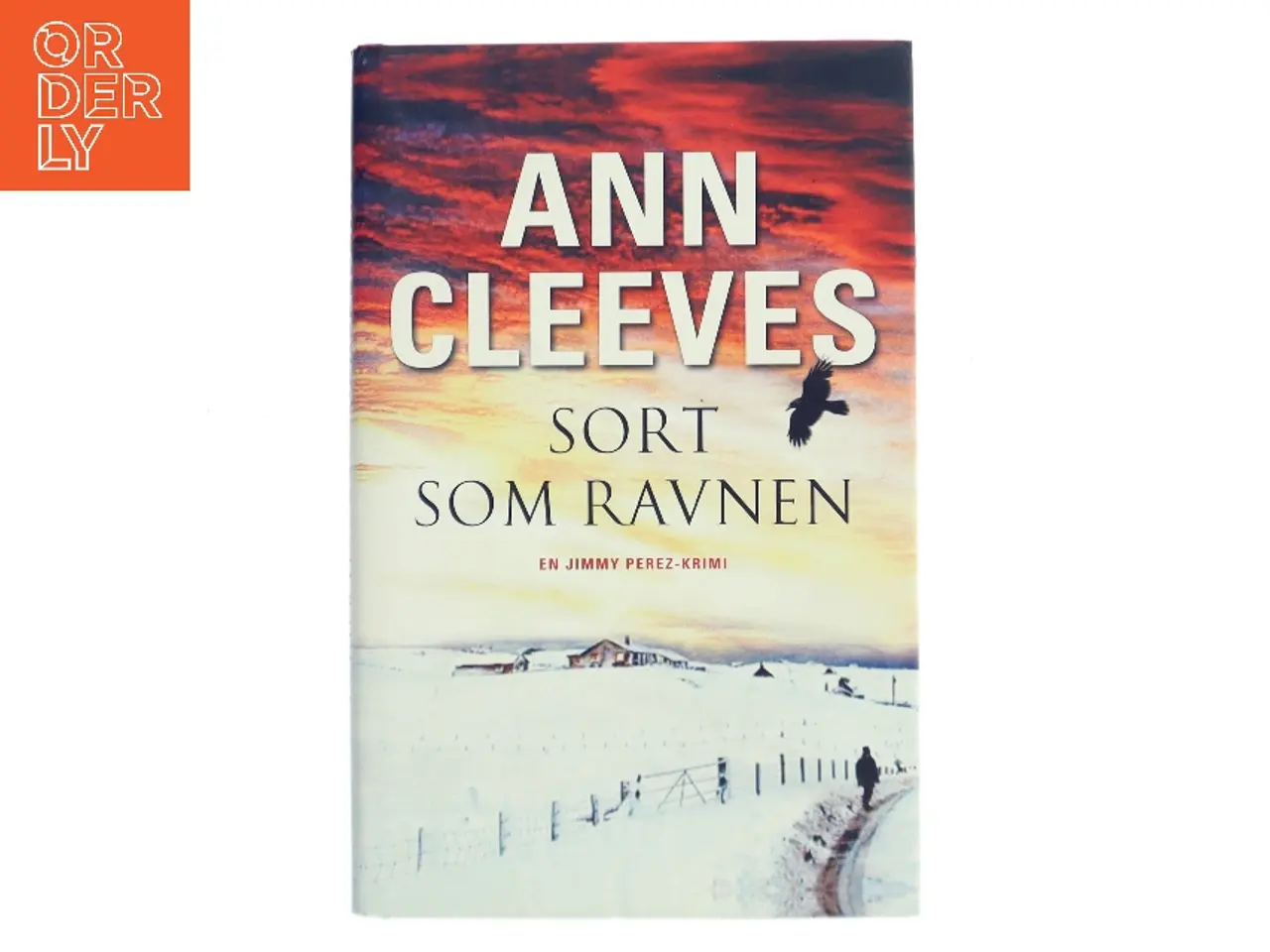 Billede 1 - Sort som ravnen af Ann Cleeves (Bog)
