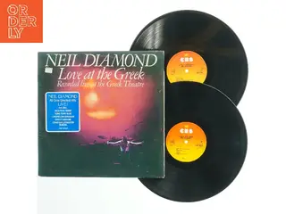 Neil Diamond Love at the Greek dobbelt LP fra CBS