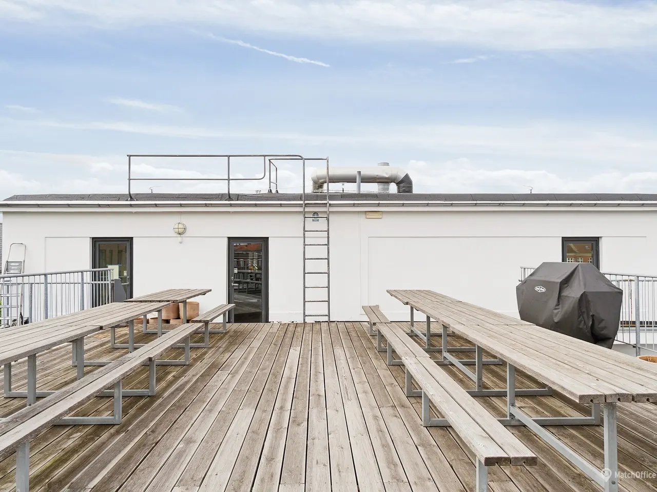 Billede 7 - Fleksible kontorrammer i karakterfuld ejendom med ventilation - adgang til fælles kantine og tagterrasse