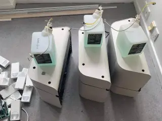 KOMPLET OVERVÅGNING SYSTEM MED 3 RØGKANONER