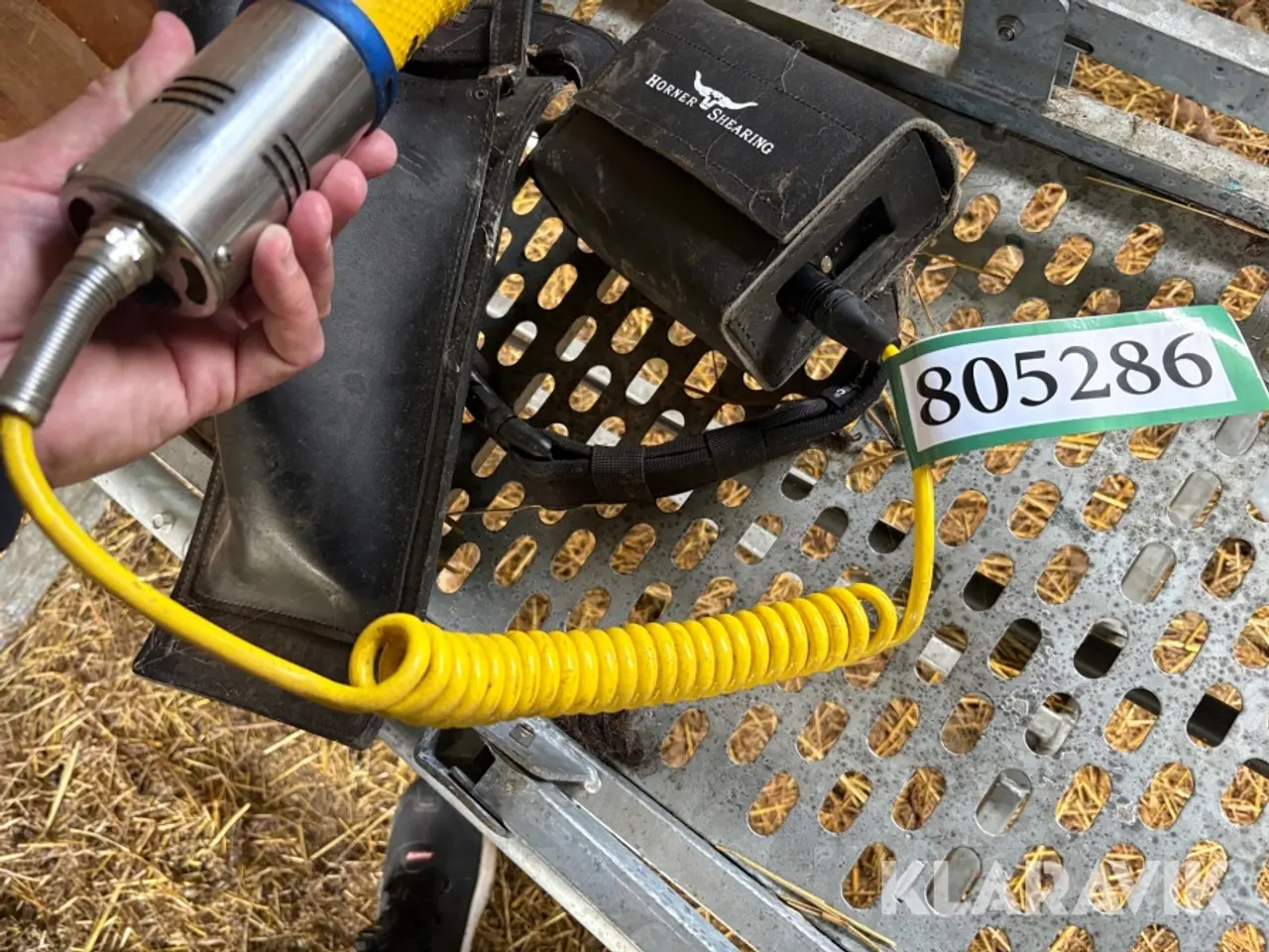 Billede 6 - Professionel opladelig fåreklipper Rambo Horner Shearing med lader og ekstra skær