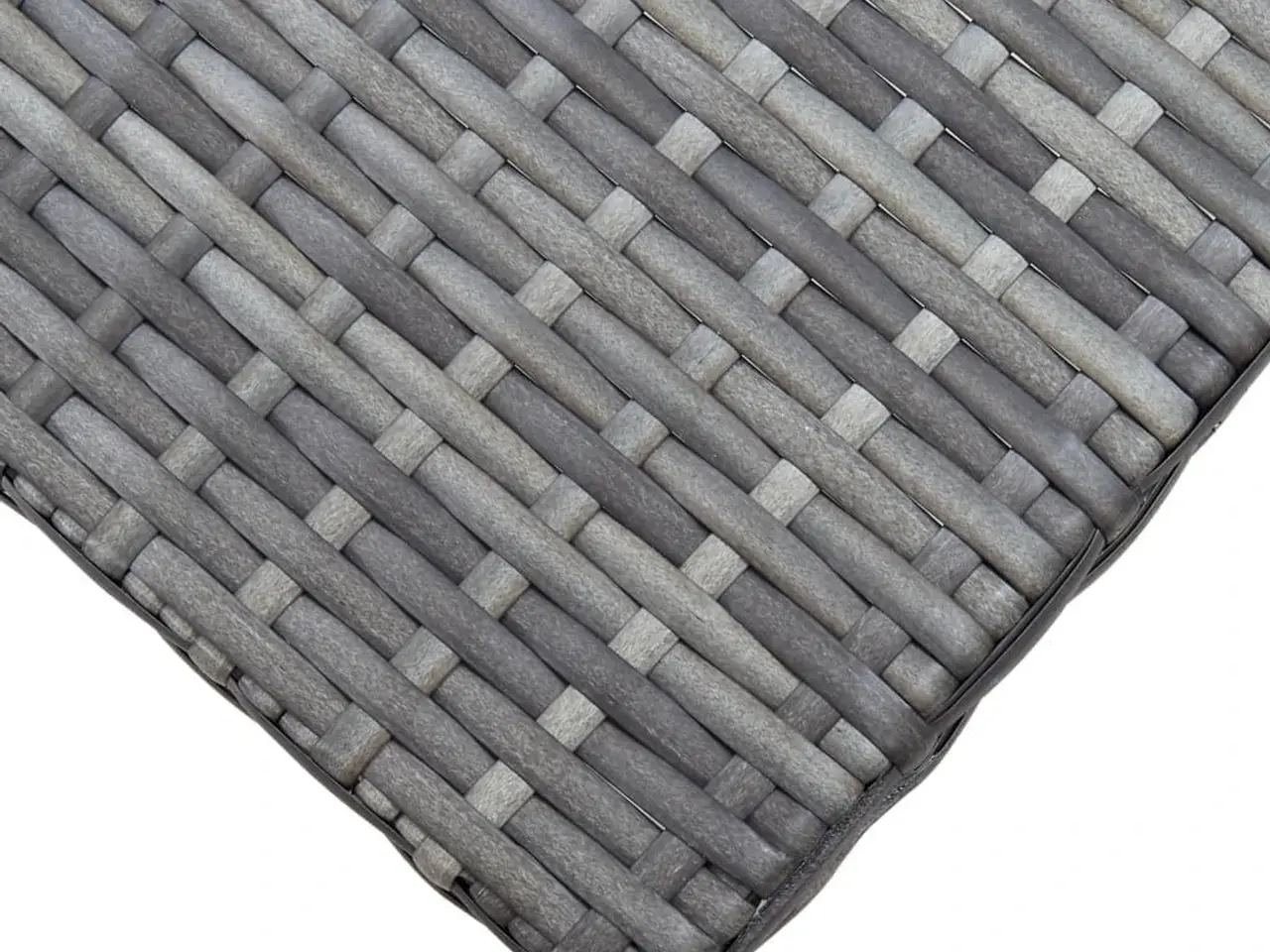 Billede 5 - Foldbar taburet polyrattan grå