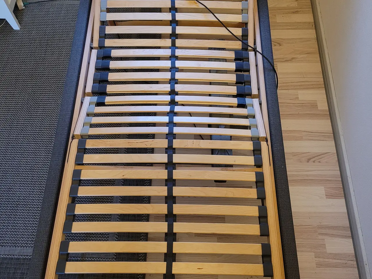 Billede 1 - Elevationsseng, enkel, med madras