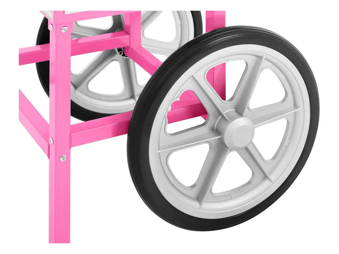 Billede 3 - Candyfloss-maskine med vogn – 72 cm
