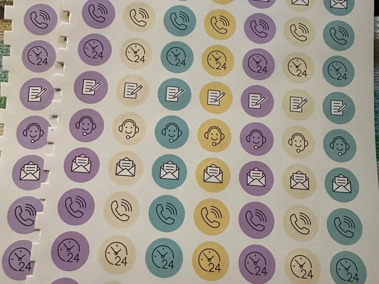 Billede 15 - Klister mærker sælges til dagbog og andet 