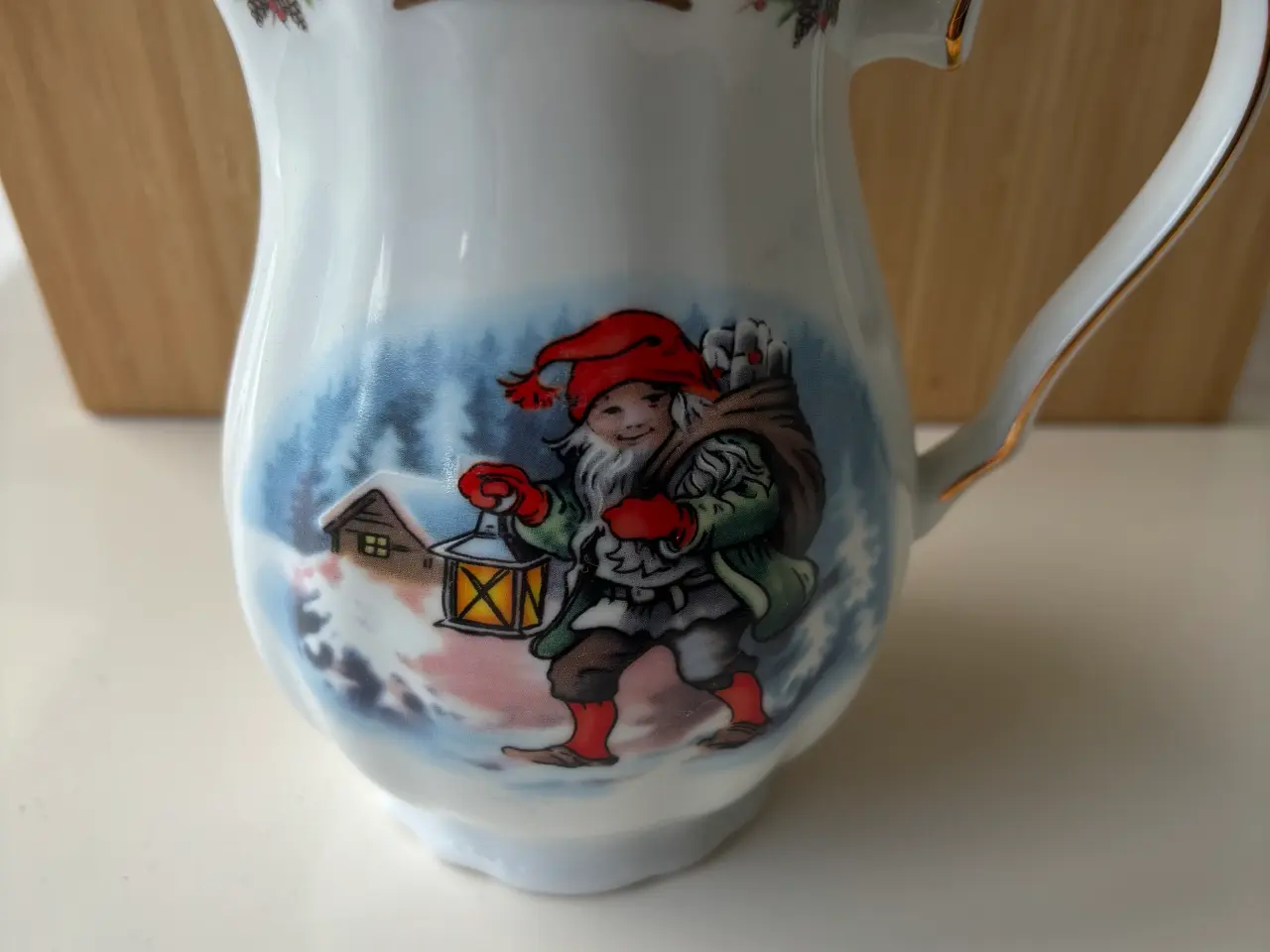 Billede 1 - Firkløver julestel kande 