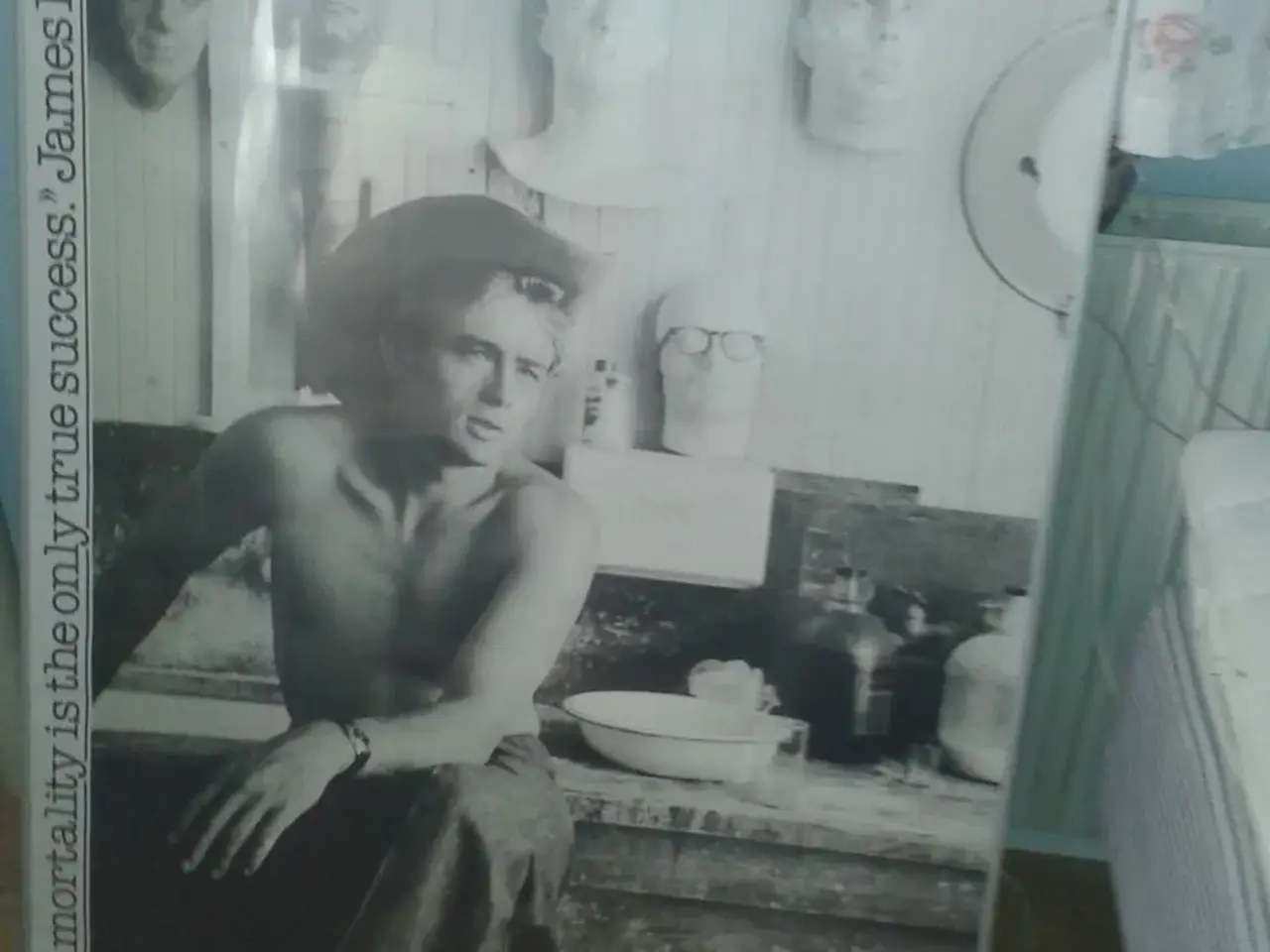Billede 1 - plakat med james dean m ramme