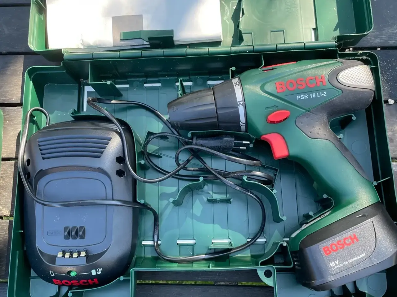 Billede 1 - Bosch PSR 18 LI-2 18V bore-/skruemaskine