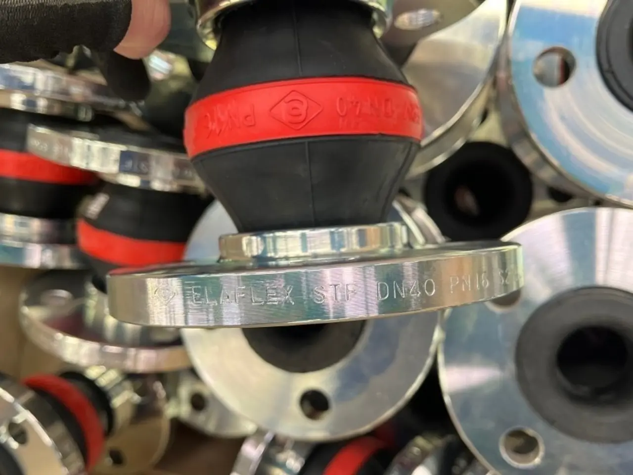 Billede 7 - Elaflex Rotring DN40 PN16 Rubber Expansion Joint –