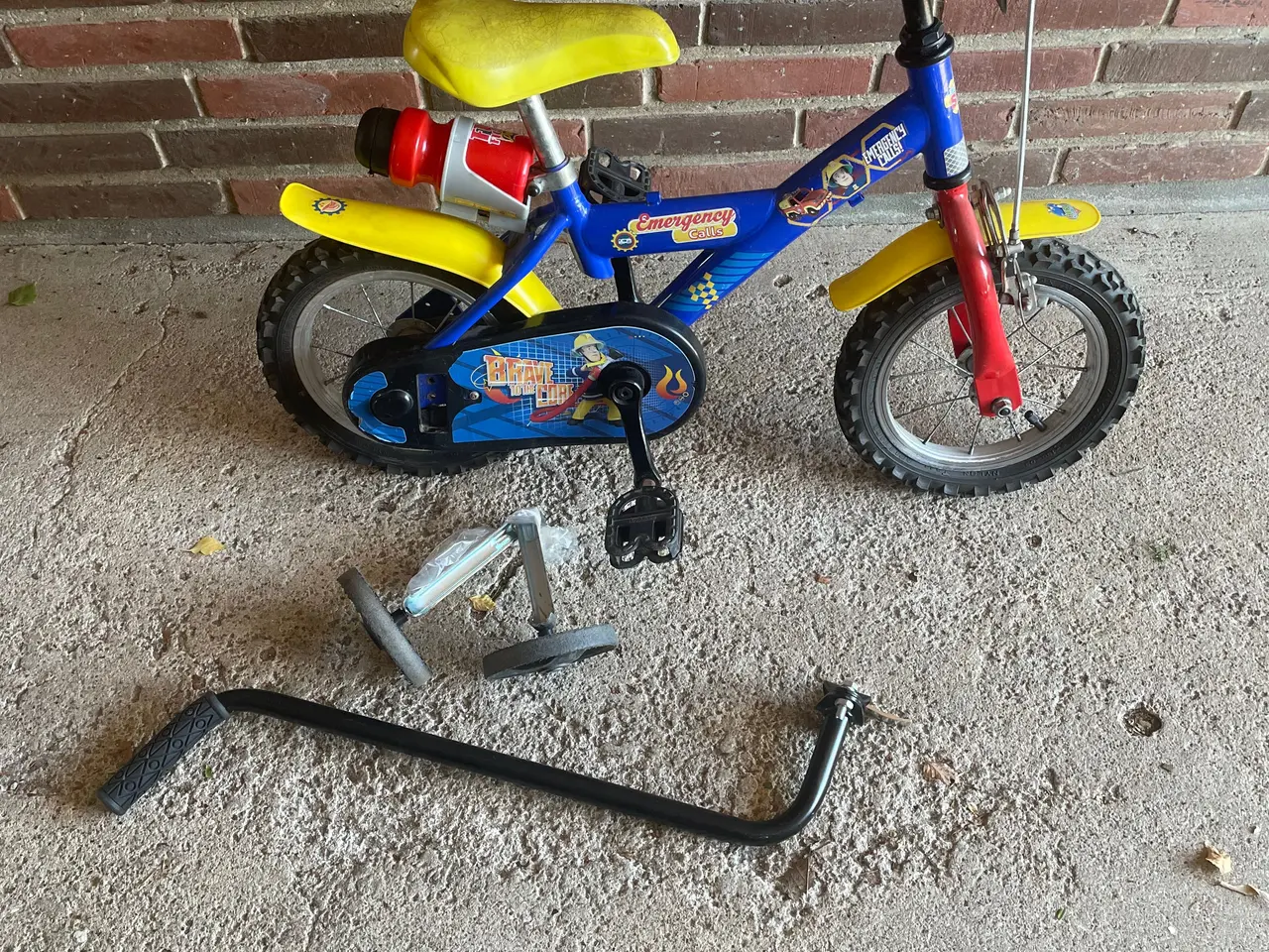 Billede 4 - Brandmand Sam Begynder cykel 12”
