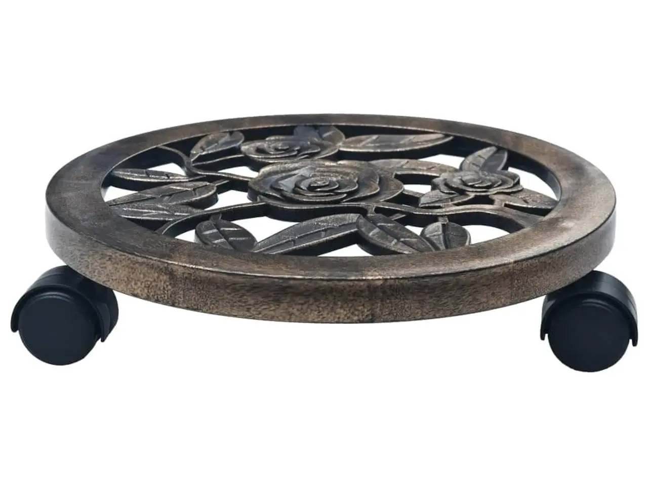 Billede 2 - Plantevogne 6 stk. 30 cm - bronzefarvet