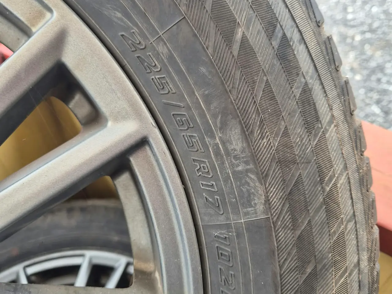 Billede 2 - 5x114,3 Komplette hjul med gode vinterdæk