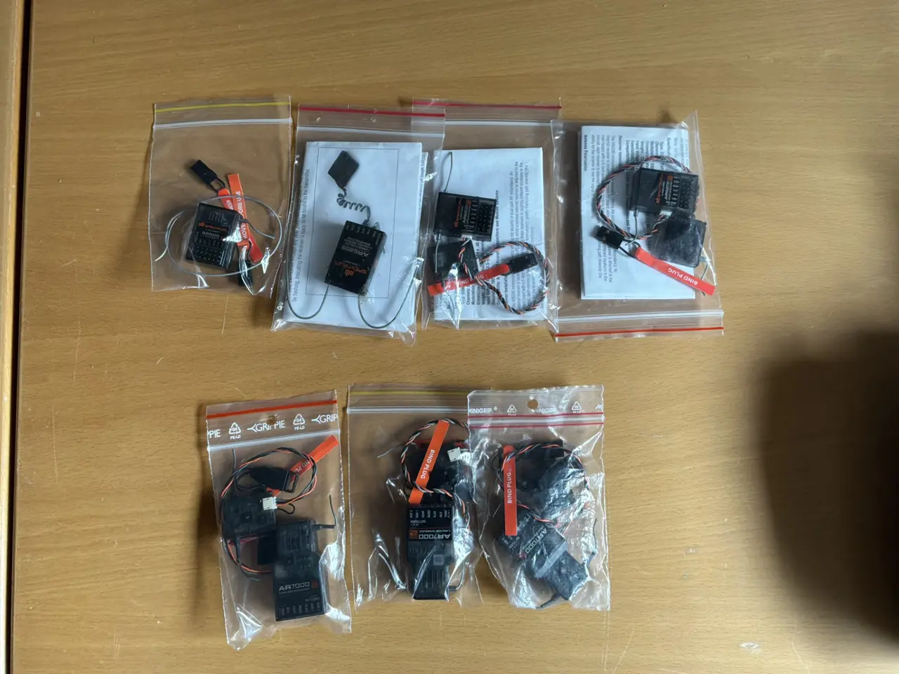 Billede 3 - Spektrum DX7 sender og 8 modtagere