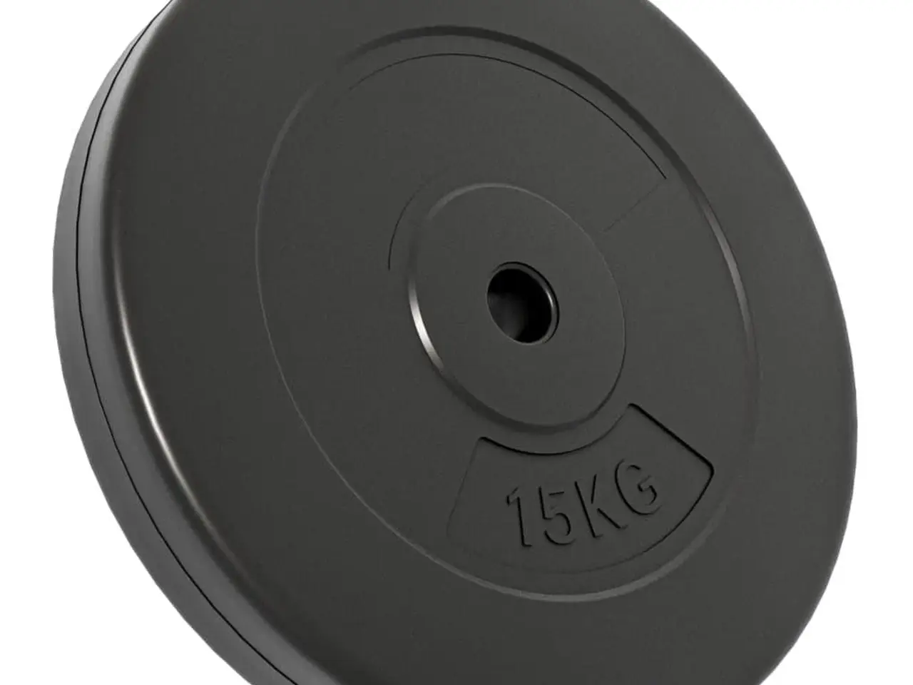 Billede 3 - Vægtskiver 2 stk. - 30 kg cement, Ø39 cm