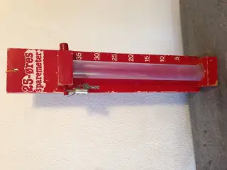 25øres Sparemeter m. lås (retro)