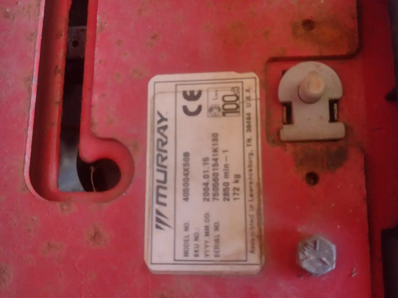 Billede 4 - Havetraktor Murray/Sentinel 
