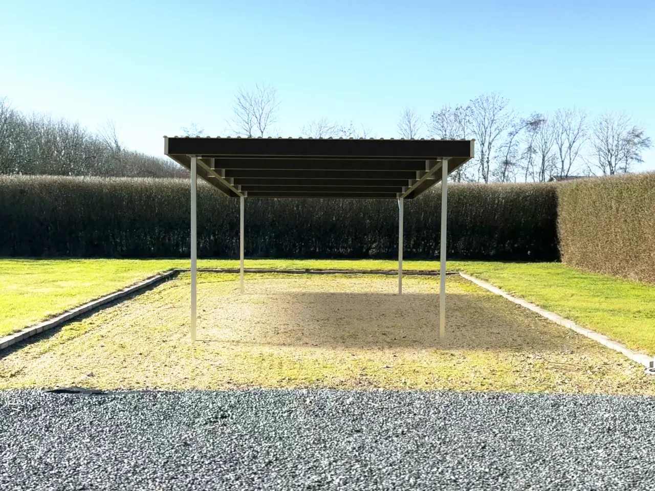 Billede 1 - Ny BAUSTEIN Carport – PRISBASKER (Spar 14.000,-)