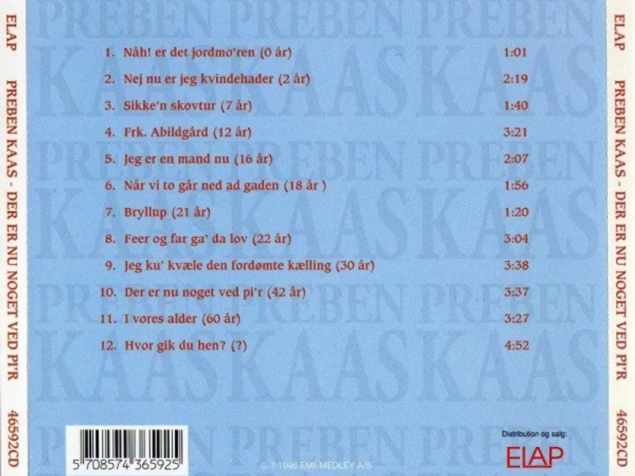Billede 2 - Preben Kaas – Der Er Nu Noget Ved Pi'r – CD
