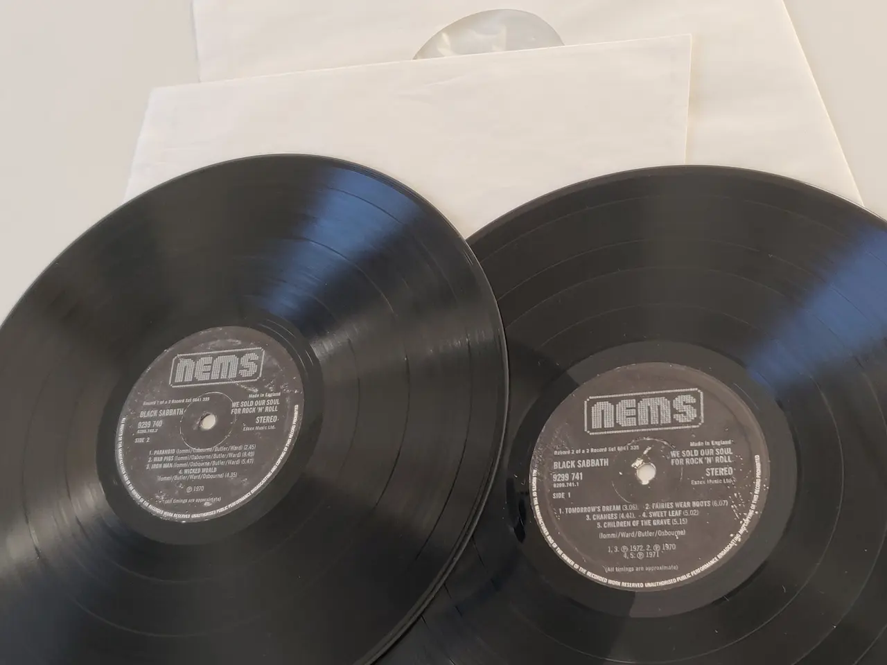 Billede 6 - LP'er Black Sabbath