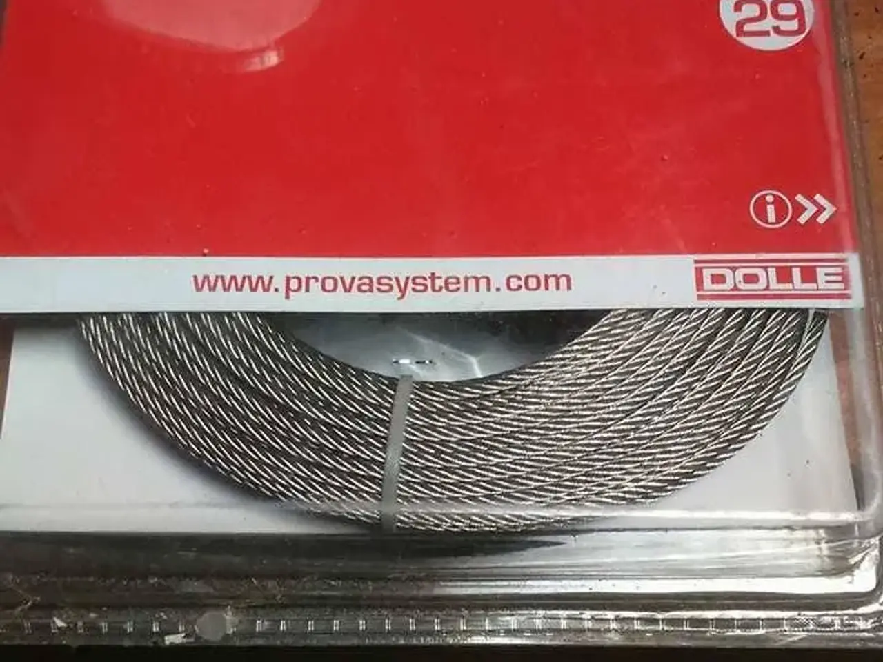 Billede 1 - 5x25m Ø3mm stålwire