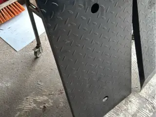 Køreramper til saxlift