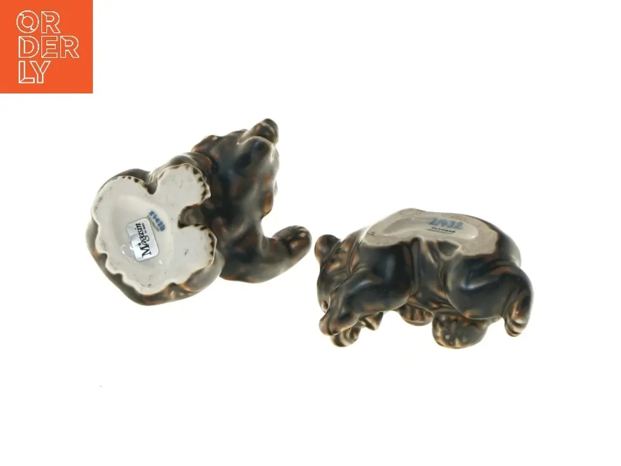 Billede 2 - Royal Copenhagen bjørneunger stentøj (str. 9 cm)