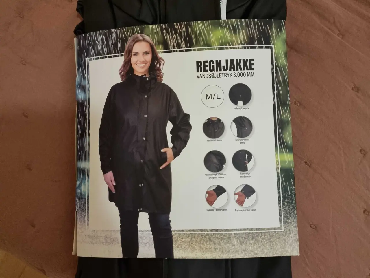 Billede 1 - Regnfrakke