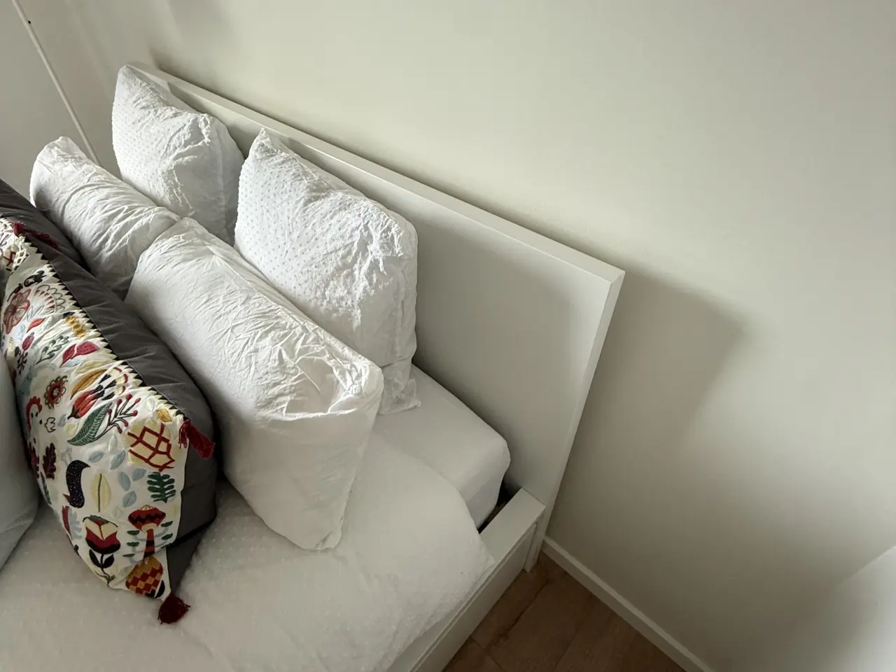 Billede 4 - IKEA Malm doublebad white with slatted frame
