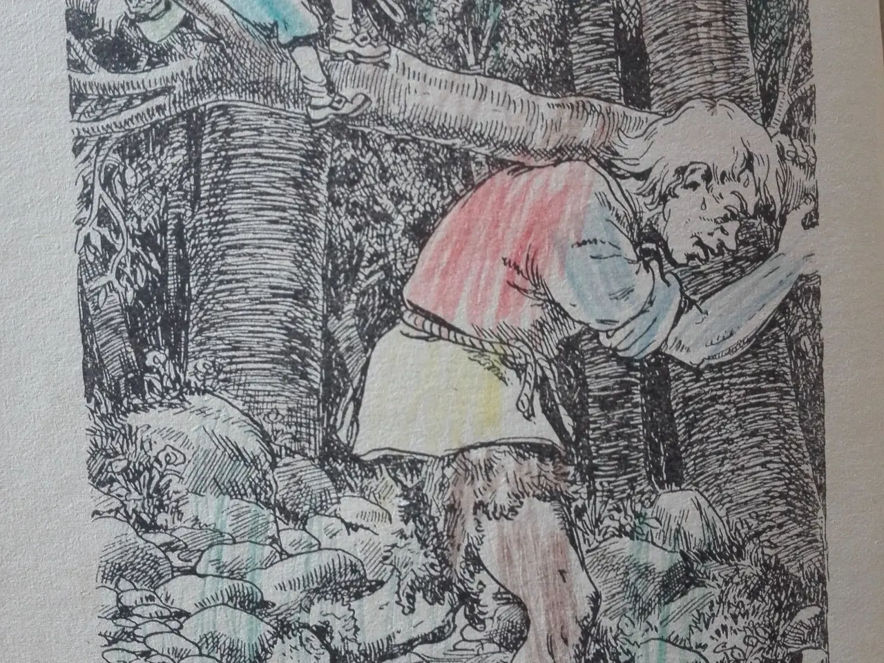 Billede 4 - Grimms Eventyr udvalg for mindre børn 1951