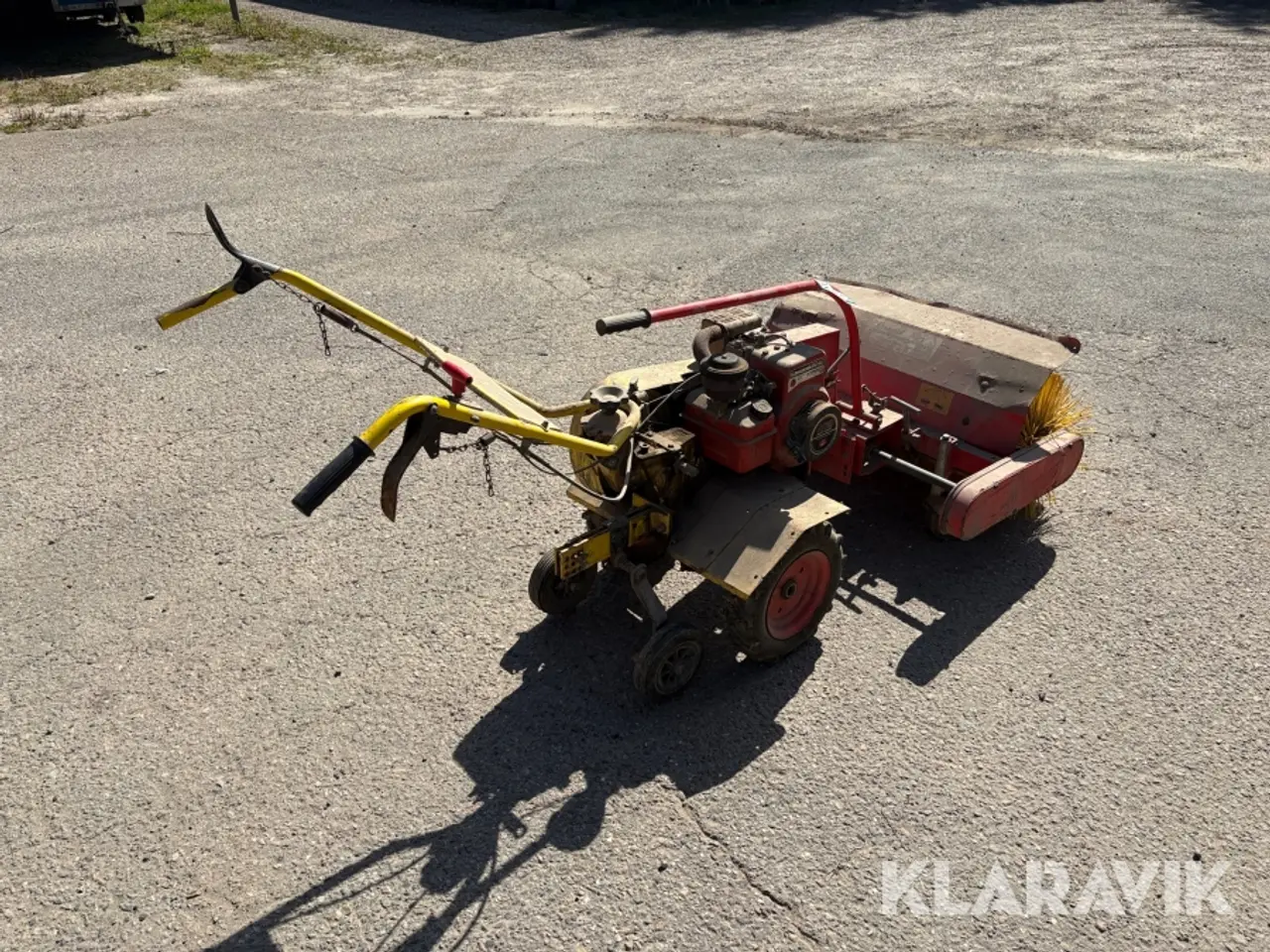 Billede 5 - 2-hjulet traktor Texas 521 med kost