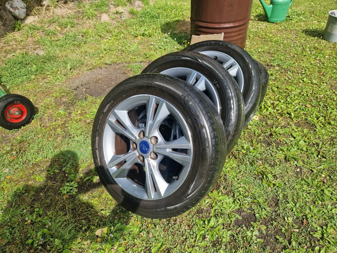Billede 2 - 4 stk alufælge 205 55r 16