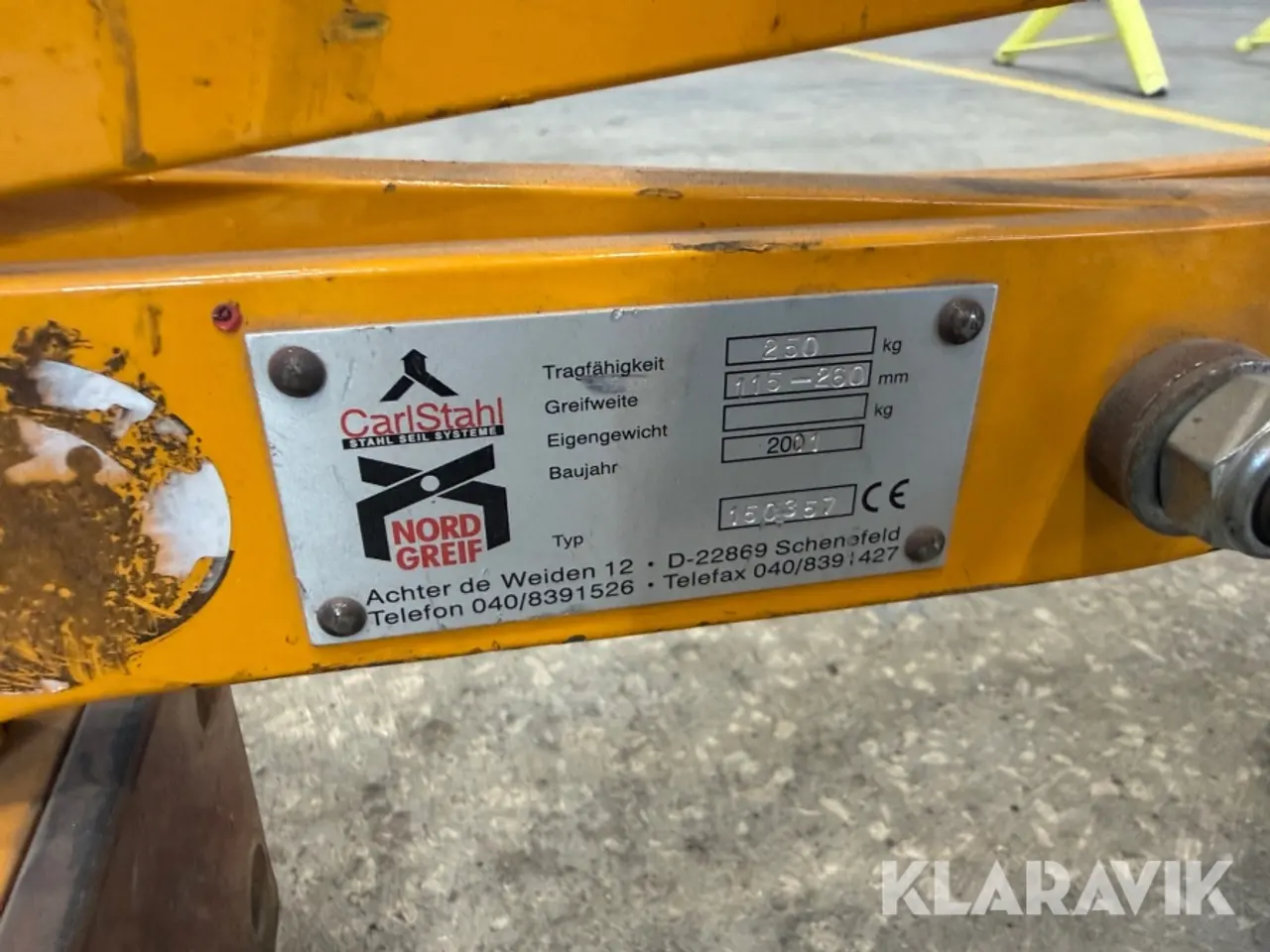 Billede 12 - Lot - skraldetaljer, løfteklemme og pladeklo