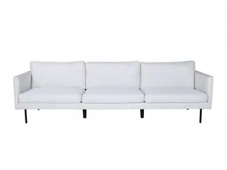 Zoom 3 personers Sofa - Sort og Lys beige
