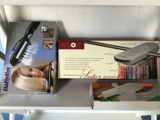 kartoffelskræller + slipseholder + glattejern