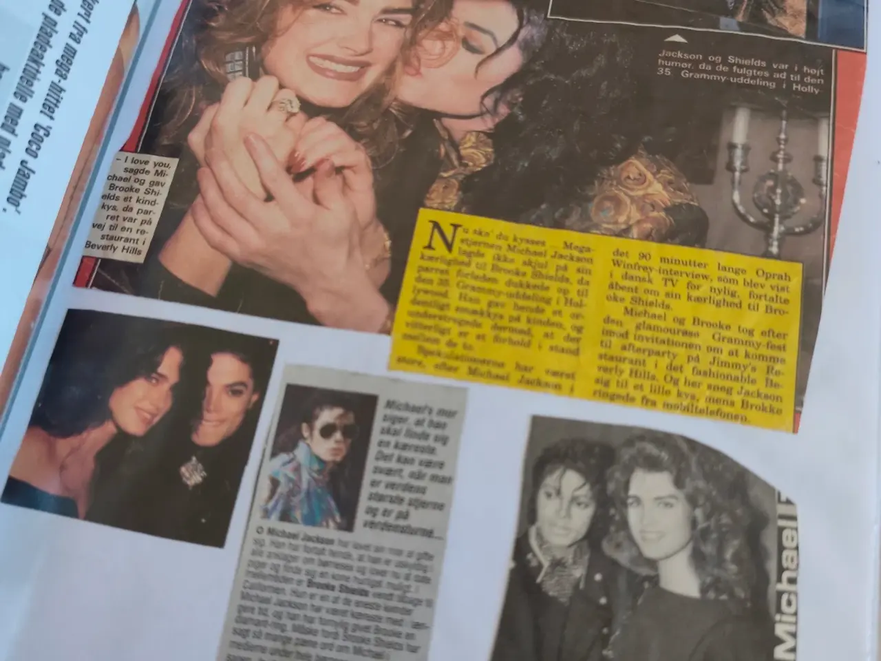 Billede 19 - Stor sort ringbind med Michael Jackson