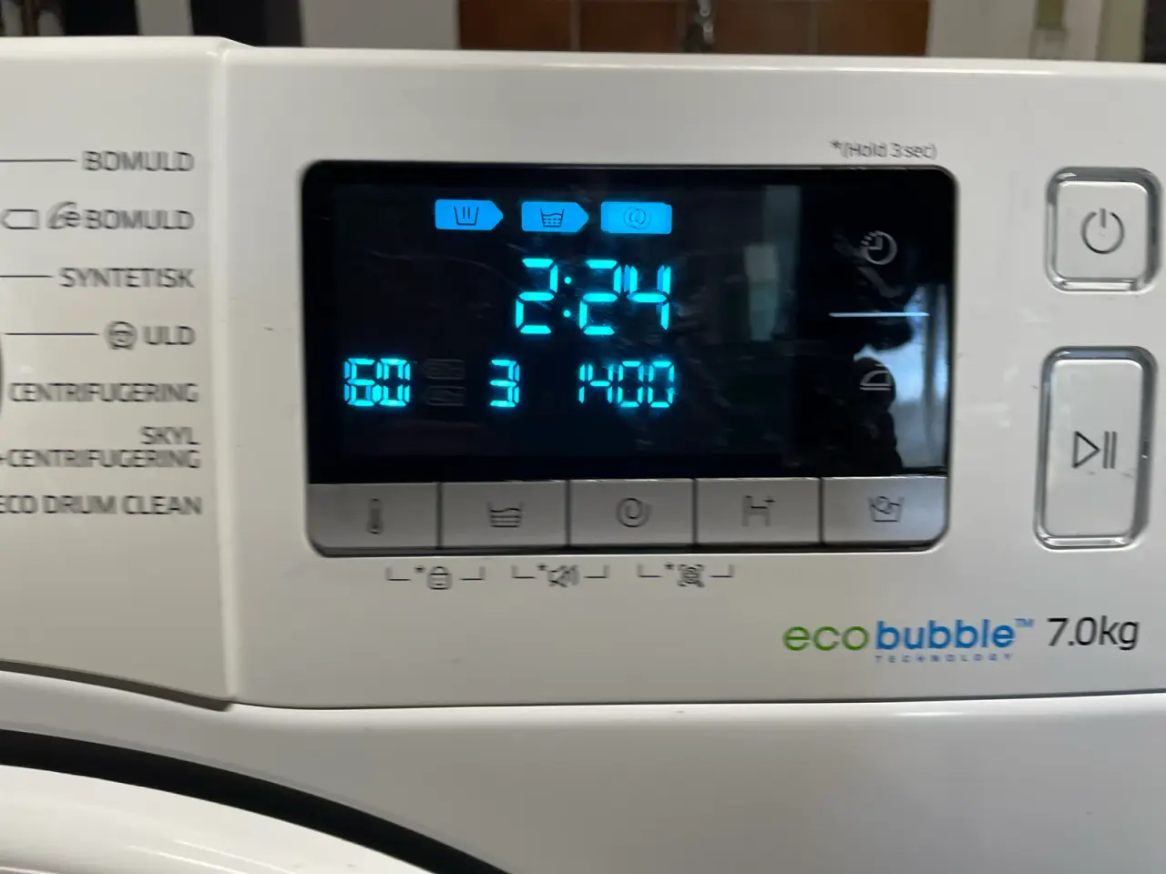 Billede 3 - God Samsung 7kg. Med nyt varmelegeme