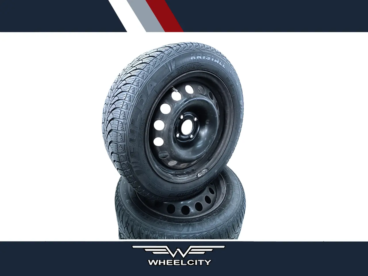 Billede 1 - 4x108 16" ET26 nav 65,1ø vintersæt inkl.TPMS