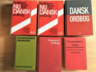 Masser af ordbøger