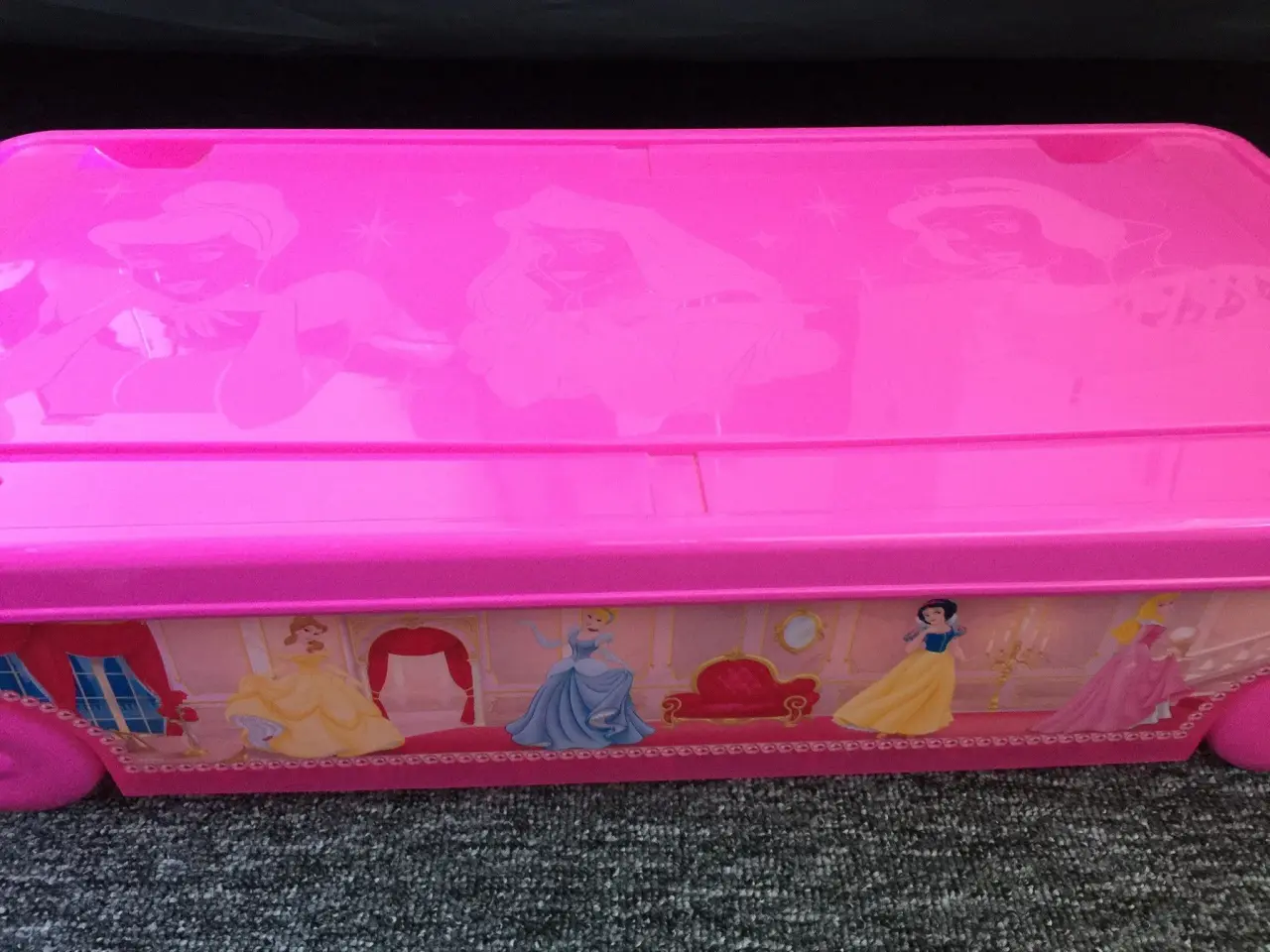 Billede 1 - Disney opbevaringskasser/bedrollers 2 stk.