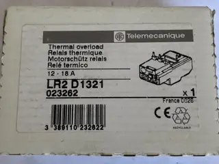 Telemecanique LR2 D1321 Thermal Overload relæ
