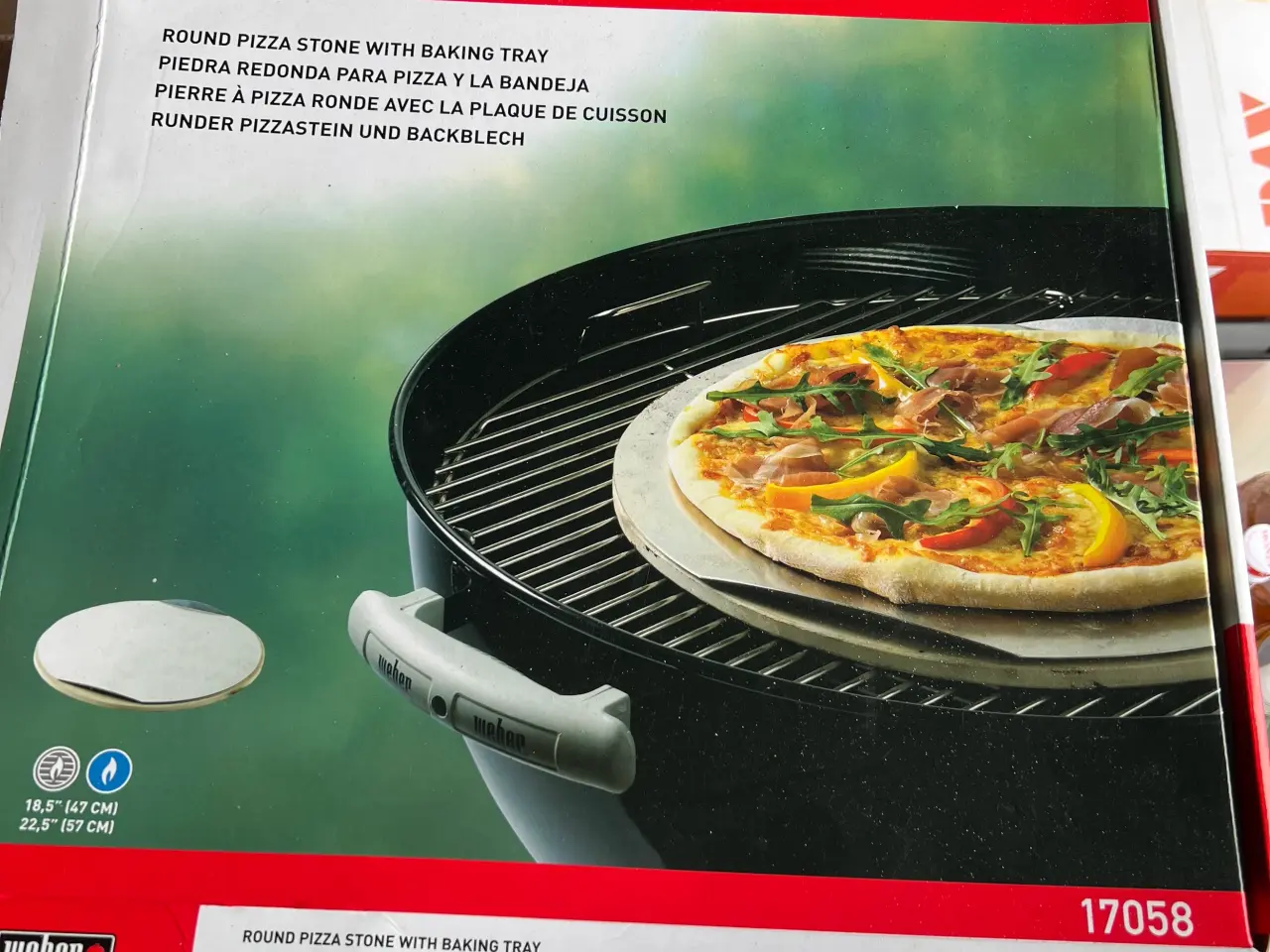 Billede 1 - NY PRIS Weber Pizzasten