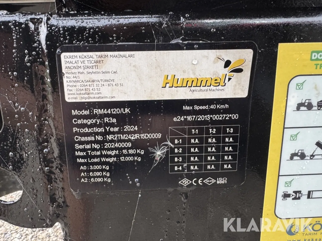 Billede 9 - Entreprenørvogn Hummel HM12SR