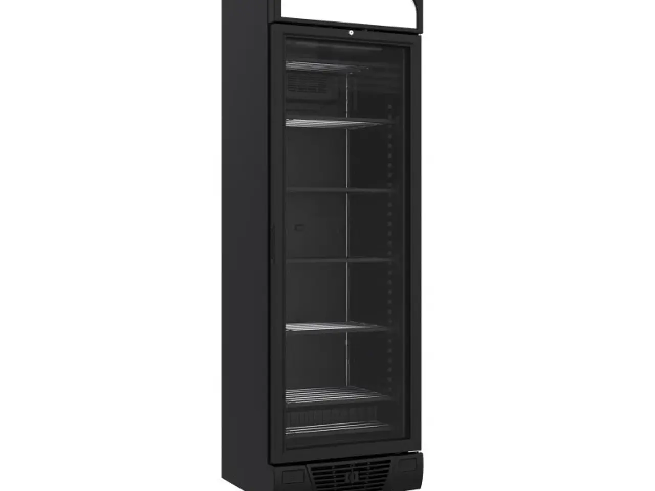 Billede 1 - Displayfryseskab 382 L – sort